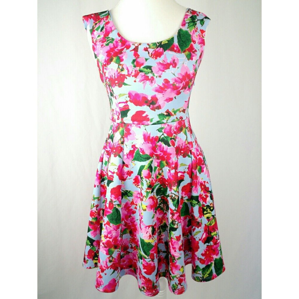 🌸MILLY For Design Nation Fit Flare Skater Dress